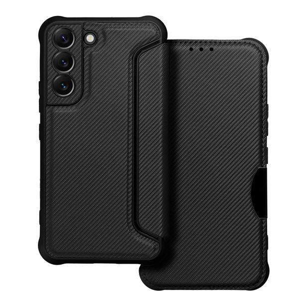 Etui z klapką na Samsung S22 Razor Book czarne