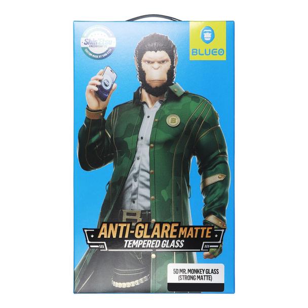 Szkło Hartowane 5D Mr. Monkey Glass - Apple iPhone 17 czarny (Anti-Glare Strong Matte)