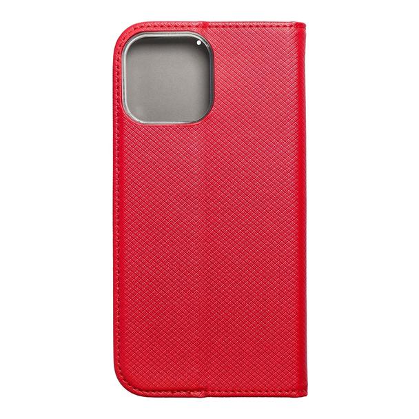 Kabura SMART CASE Book do IPHONE 13 Pro Max czerwony