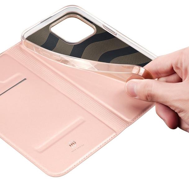 DUX DUCIS kabura SKIN PRO do IPHONE 14 Pro Max różowa