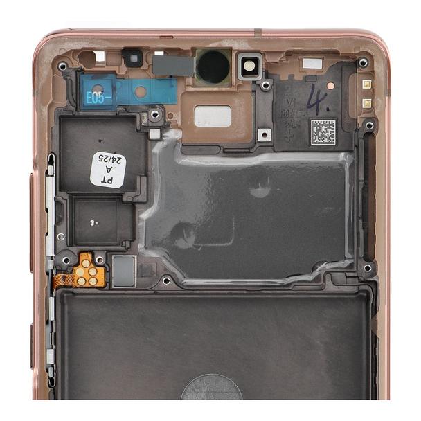 ServicePack Wyświetlacz LCD SAMSUNG S20 FE 4G/5G G780F/G781F GH82-24219F Orange