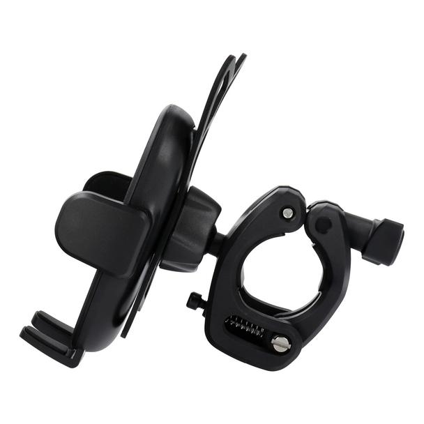Uchwyt rowerowy PREMIUM zaciskowy na kierownicę H6-MB01 czarny