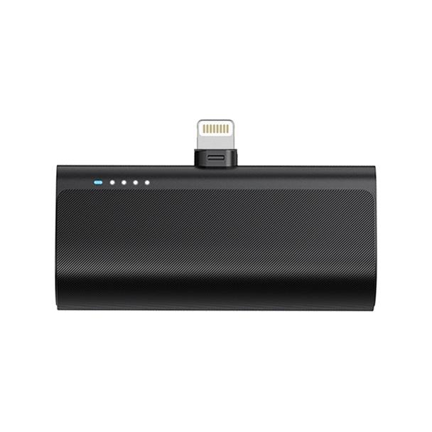 Powerbank Blue Star W0556P 2,1A 5000 mAh z wbudowanym złączem Lightning czarny