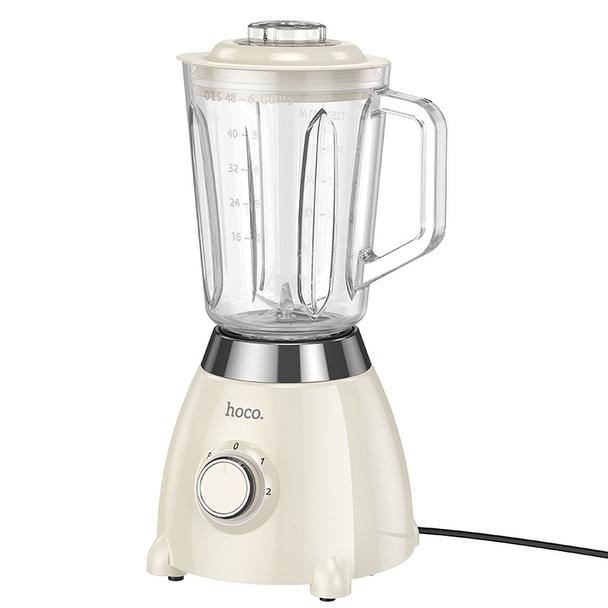 Blender kielichowy Hoco w stylu retro 1,5L HE33 biały