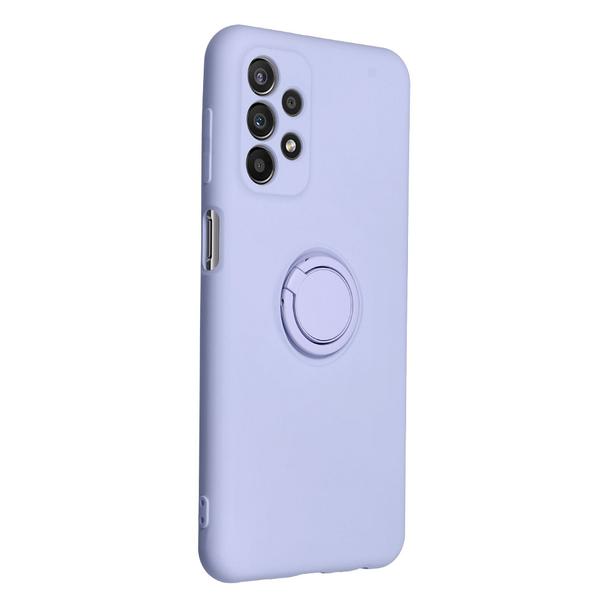Futerał do Samsung A35 5G Silicone Ring fioletowy
