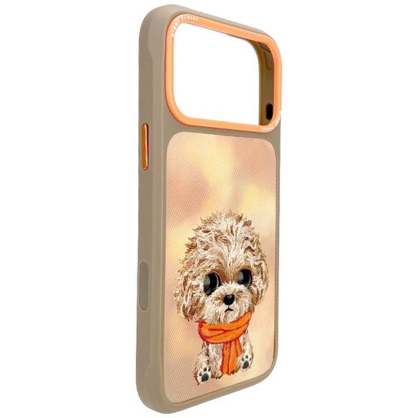 NIMMY futerał BIG EYED TEDDY POODLE do IPHONE 18 Pro/17 Pro brązowy