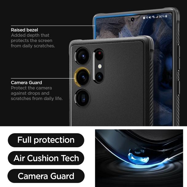 SPIGEN futerał RUGGED ARMOR do SAMSUNG S23 Ultra matte black