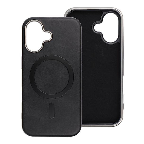 Futerał do iPhone 15 Gentleman Mag Cover zgodny z MagSafe czarny