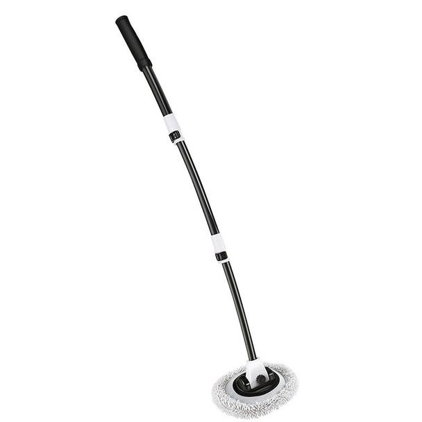 Teleskopowy mop do mycia samochodu czarny