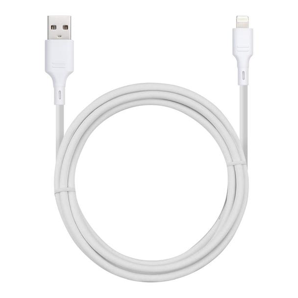 Kabel USB A do Lightning Blue Star 2,4A 1 m DC-001AL2.4 biały