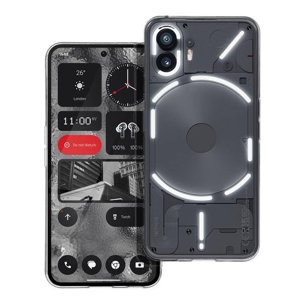 Futerał CLEAR CASE 2 mm do NOTHING Phone 2 (camera protection) transparentny
