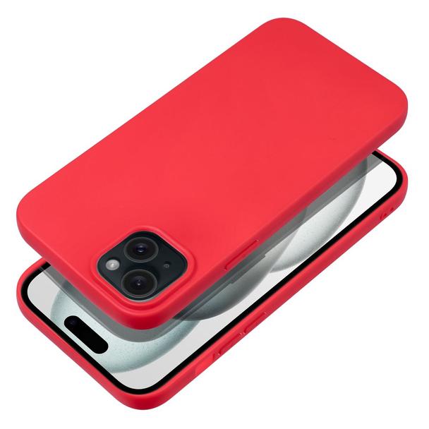 Futerał do iPhone 15 PLUS Soft czerwony