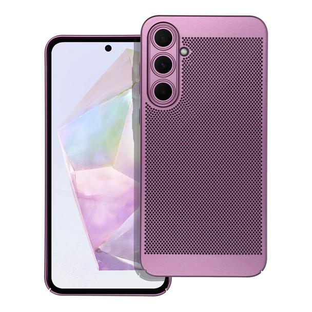 Futerał do Samsung A35 5G Breezy fioletowy