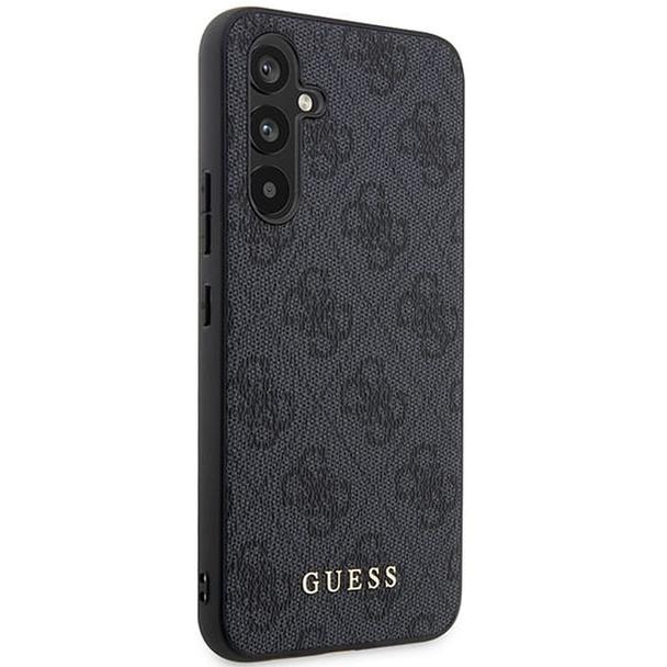 GUESS futerał do SAMSUNG A54 GUHCSA54G4GFGR (4G Metal Gold Logo) szary
