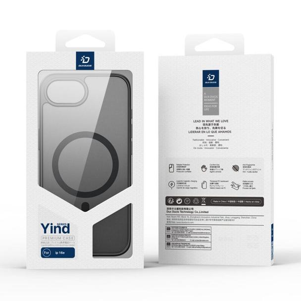 DUX DUCIS futerał YIND do IPHONE 16e (SE 4 2025) / 17e czarny
