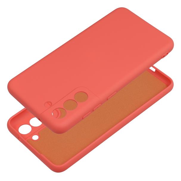 Futerał do Samsung S21 FE Silicone brzoskwiniowy