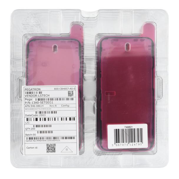 ServicePack Taśma klejąca uszczelka wyświetlacza do iPhone 13 (opakowanie 200szt)
