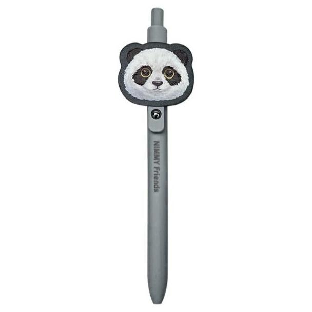 NIMMY zestaw 2w1 notatnik + długopis BIG EYED PET 2.0 Panda czarny