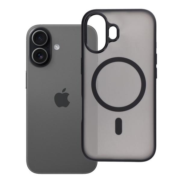 Futerał do iPhone 17 Flexline Mag Cover zgodny z MagSafe czarny