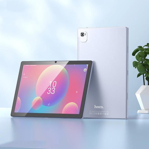 Tablet 10.1" 6GB/128GB Hoco HD Wi-Fi SIM Android 12 A12 szary
