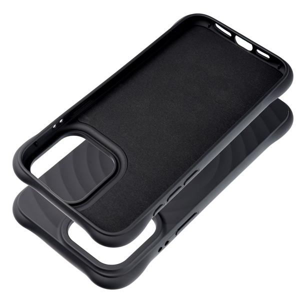 Silicone Zephyr Mag Cover kompatybilny z MagSafe do IPHONE 13 czarny