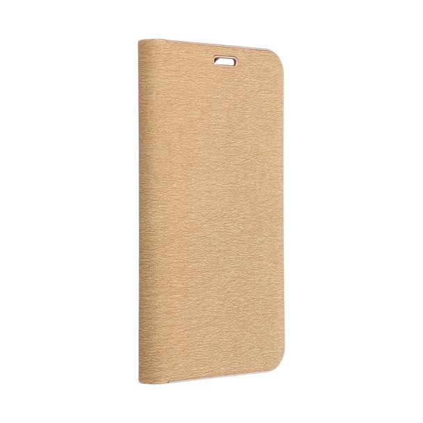 Etui z klapką na Samsung A13 5G / A04S Luna Book Gold złote