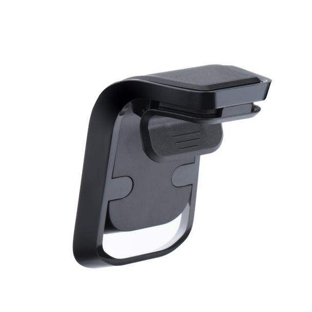 Uchwyt na telefon do samochodu uniwersalny Forcell F-Grip Carbon B060 do kratki czarny