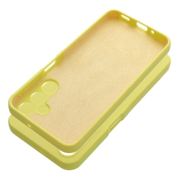Futerał do Samsung A16 5G / A16 4G Silicone 2mm żółty