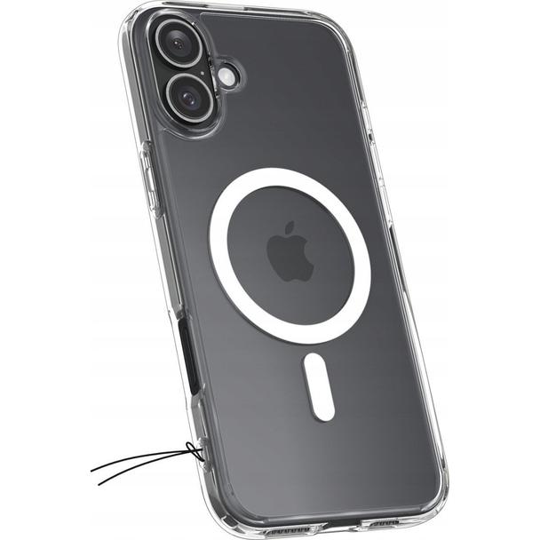 SPIGEN futerał ULTRA HYBRID MAG kompatybilny z MagSafe do IPHONE 16 white