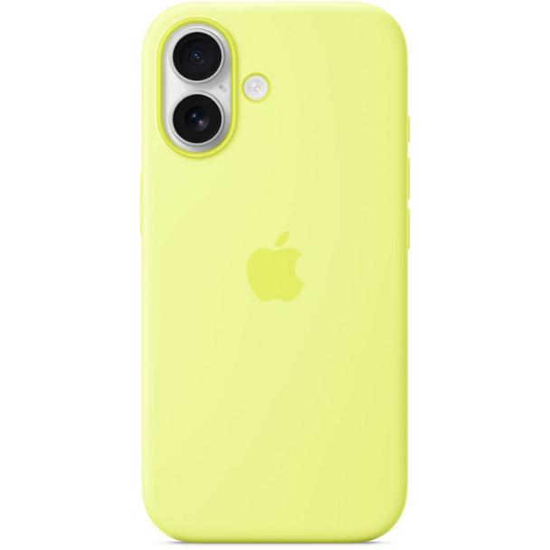 iPhone 17 Silicone Case with MagSafe - Neon Yellow 0INT