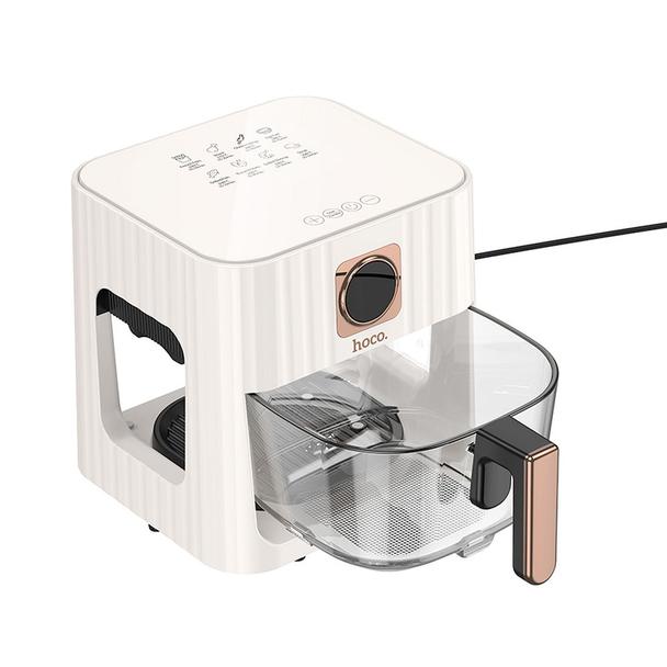 Frytkownica beztłuszczowa Air Fryer Hoco z ekranem dotykowym 4,5L 1100W HE22 biała