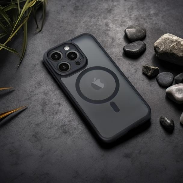 Futerał do Samsung A36 Full Matte Mag Cover zgodny z MagSafe czarny