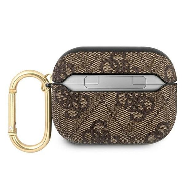 GUESS futerał do APPLE AirPods Pro GUAP4GSMW (4G Script Metal Collection) brązowy