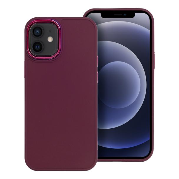 Futerał do iPhone 12 MINI Frame fioletowy