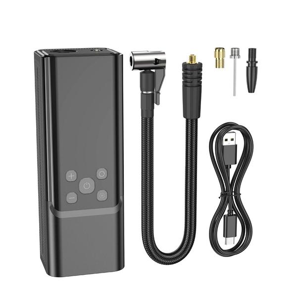 Kompresor samochodowy Hoco bezprzewodowy 5000mAh ZP7 czarny