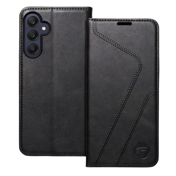 Pokrowiec na Samsung A25 5G Forcell F-Protect RFID Blocker Book czarny
