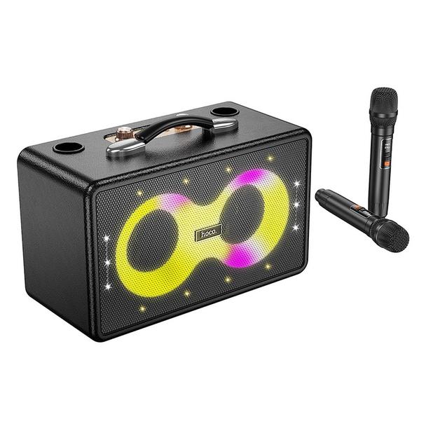 Zestaw do karaoke bluetooth 40W 6h Hoco HA8 czarny
