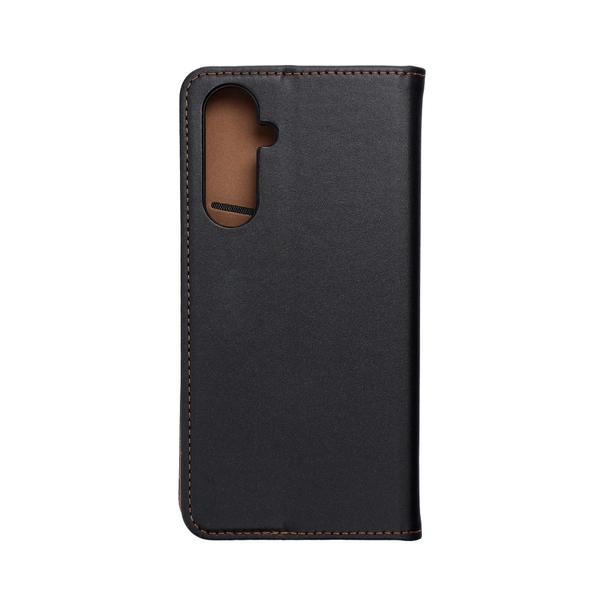 Etui z klapką na Samsung A54 5G Smart Pro Book skórzane czarne