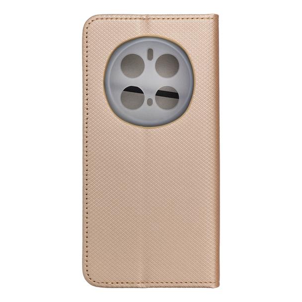 Etui z klapką na Honor Magic 7 PRO Smart Case Book złote