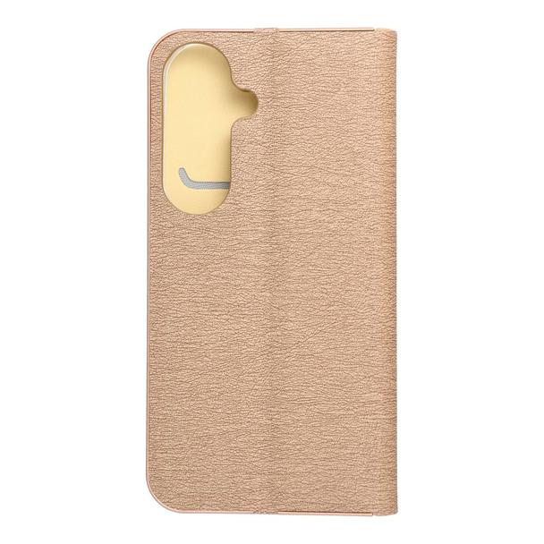 Etui z klapką na Samsung S26 Luna Book Gold złote