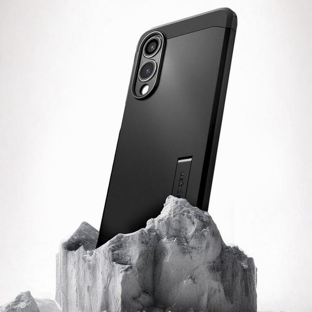SPIGEN futerał TOUGH ARMOR kompatybilny z MagSafe do SAMSUNG S25 Edge black