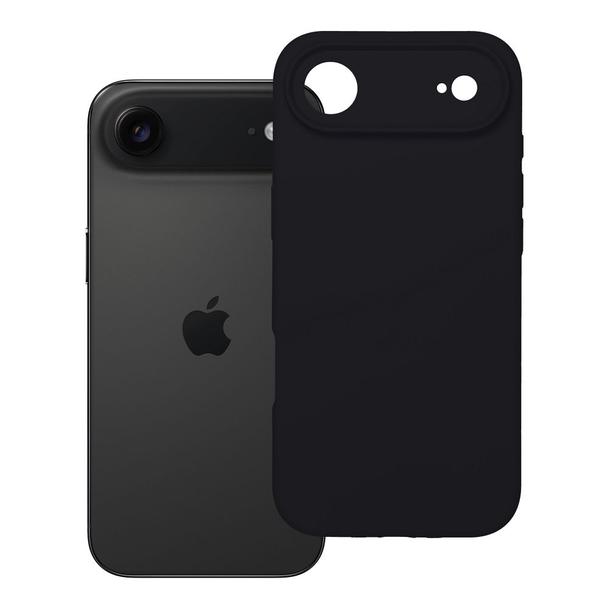 Etui na iPhone 17 AIR Silicone 2mm (camera protection) zgodne z MagSafe czarne