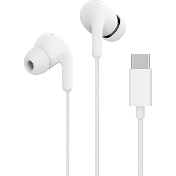 Słuchawki przewodowe douszne USB C Xiaomi M2413E1 białe