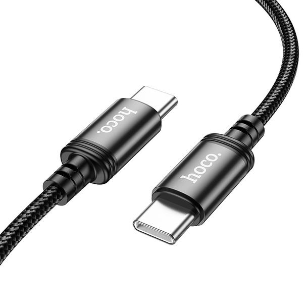 Kabel USB C do USB C Hoco PD 3A 60W 3 m X91 czarny