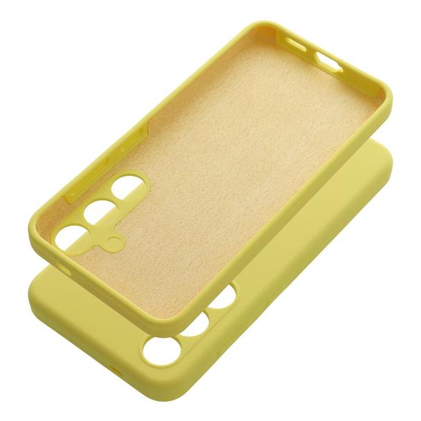 Futerał do Samsung S26 ULTRA Silicone 2mm zgodny z MagSafe żółty