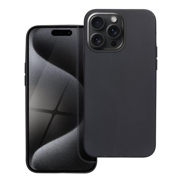 Futerał do iPhone 15 PRO Matt czarny