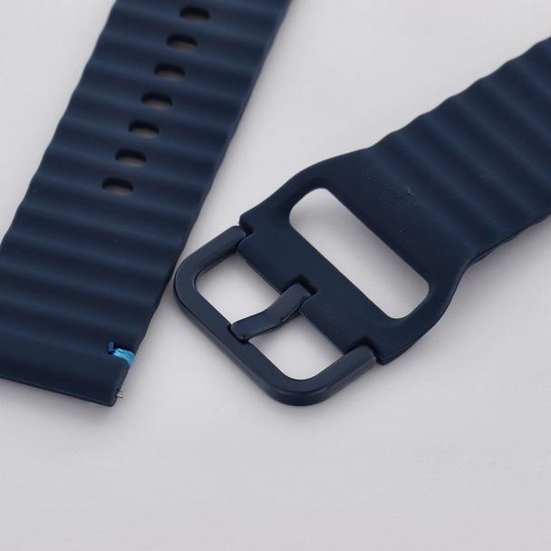 Pasek do zegarka 22 mm Titmo Strap S3 silicone ciemny niebieski