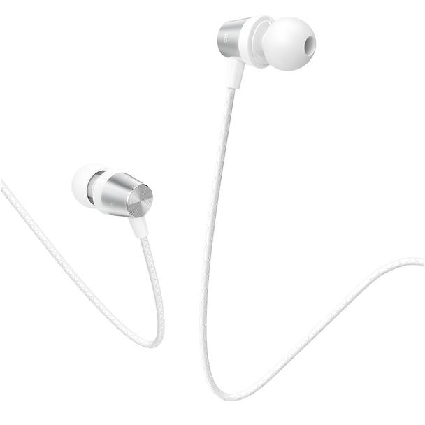 Słuchawki przewodowe douszne Jack 3,5 mm Hoco M79 białe