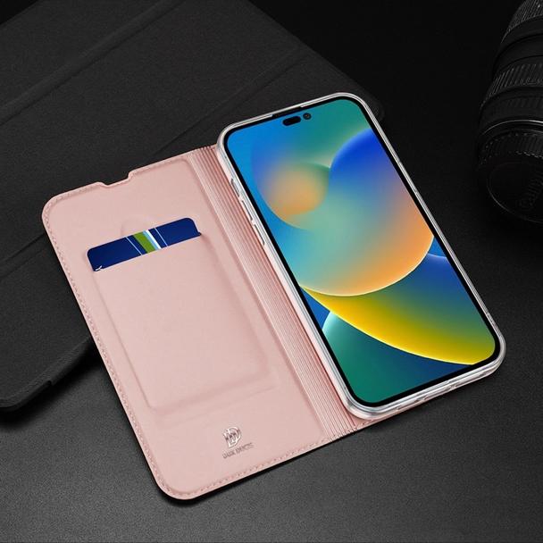 DUX DUCIS kabura SKIN PRO do IPHONE 14 Pro Max różowa