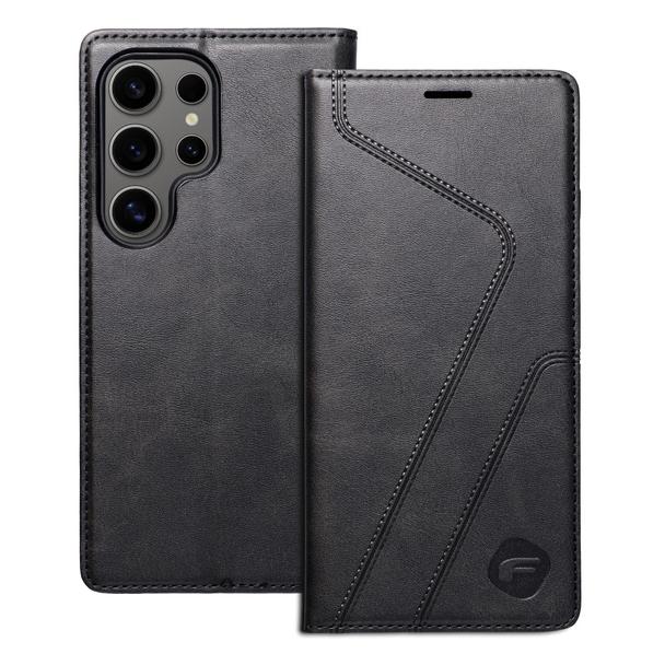 Pokrowiec na Samsung A16 5G Forcell F-Protect RFID Blocker Book czarny